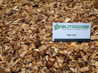 Pine chip mulch