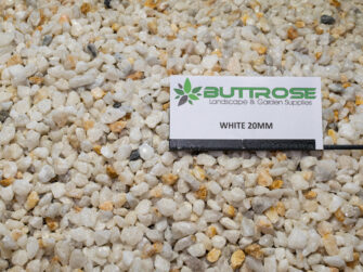 Buttrose Stones Screening 20mm white